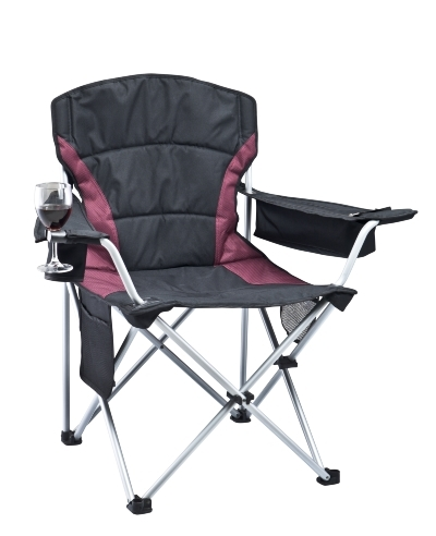 OZtrail Modena Sport Chair Black Wine Colour PICK UP ONLY