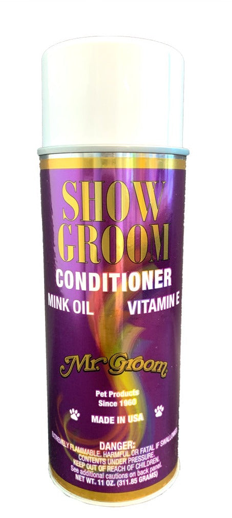 Mr Groom Show Groom Conditioner with Mink Oil and Vit E 11oz PetNetwork