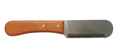 Animal House 40 Tooth Stripping Knife with Wooden Handle