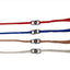 3mm Nylon Cord Show Lead - Assorted Colours